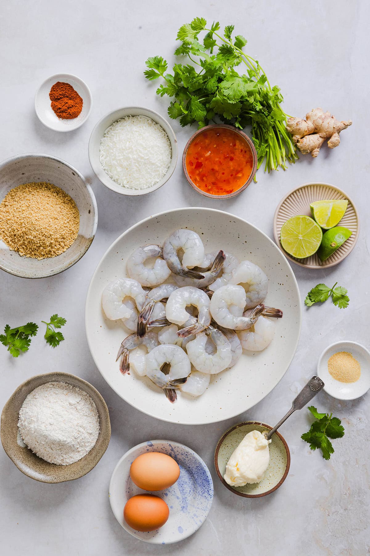 Sweet and Crispy Air Fryer Coconut Shrimp easily made in under 20 minutes and served with the most delicious chili dipping sauce! This appetizer is always a crowd-pleaser, but also makes a filling main dish served with a salad, veggies or in a wrap.